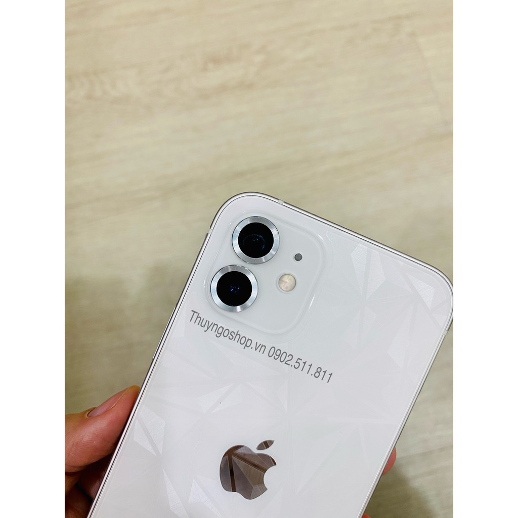 [HCM]Iphone 12 /12 mini - Dán kim loại chống trầy viền camera