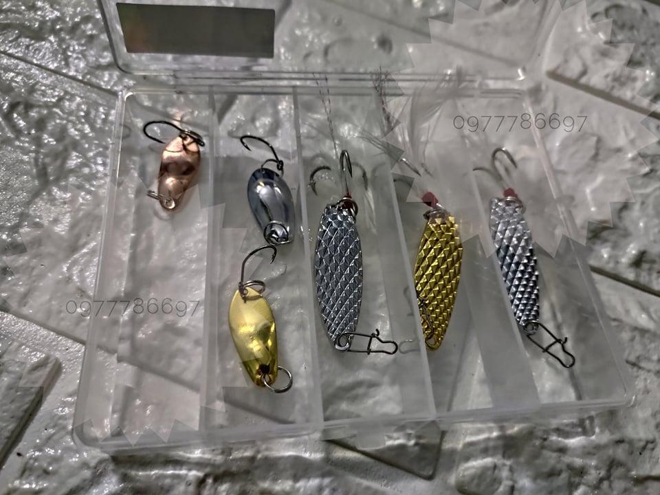 hộp mồi thìa lure suối 6 con