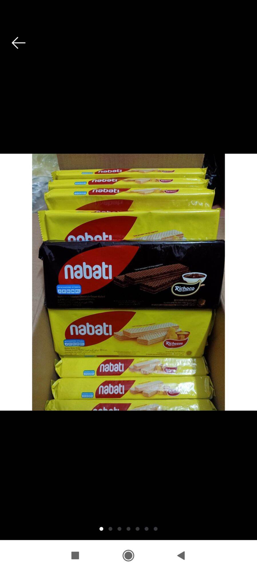 Bánh xốp Nabati socola 130g