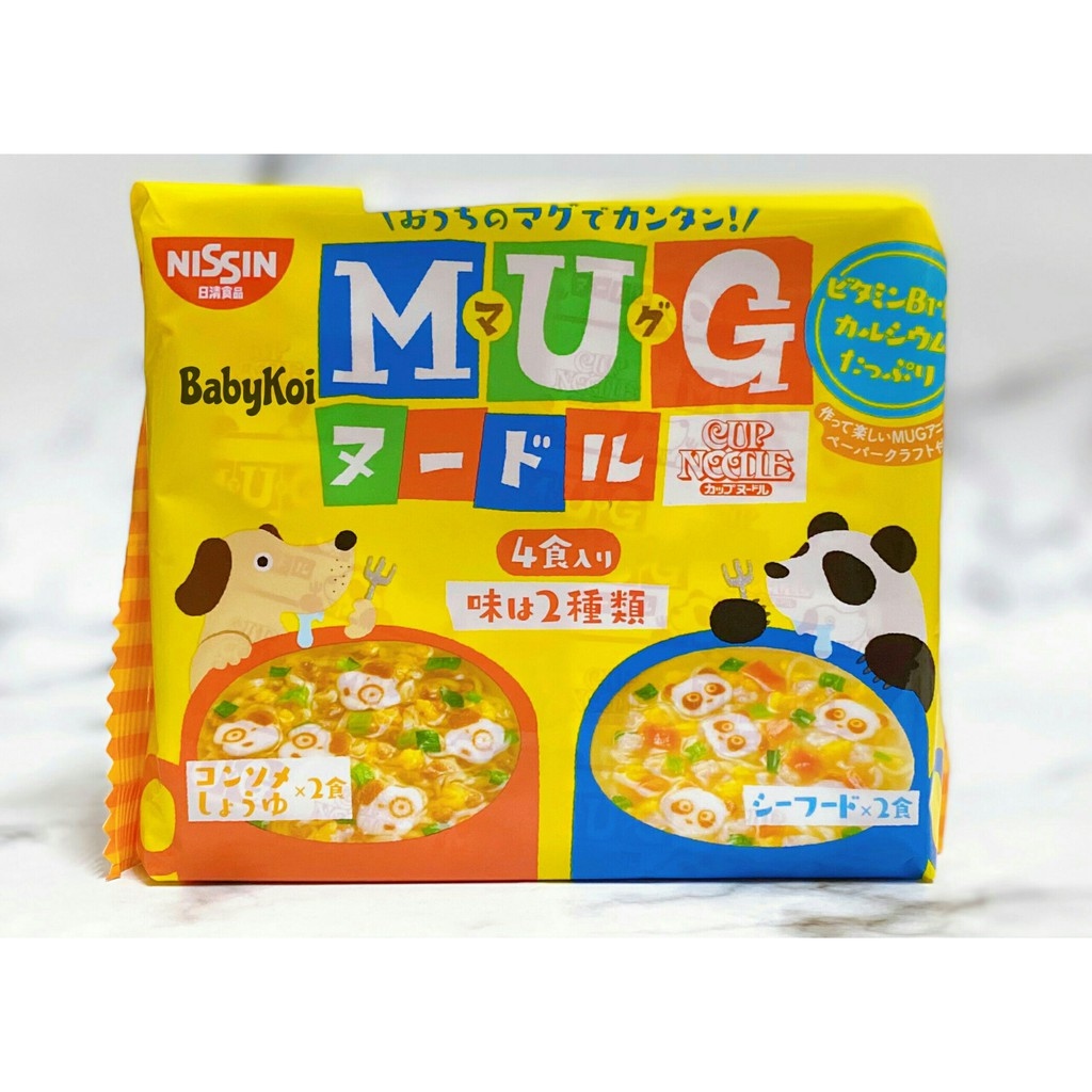 Mì MUG nội địa Nhật ăn liền cho bé (date 05/2022)