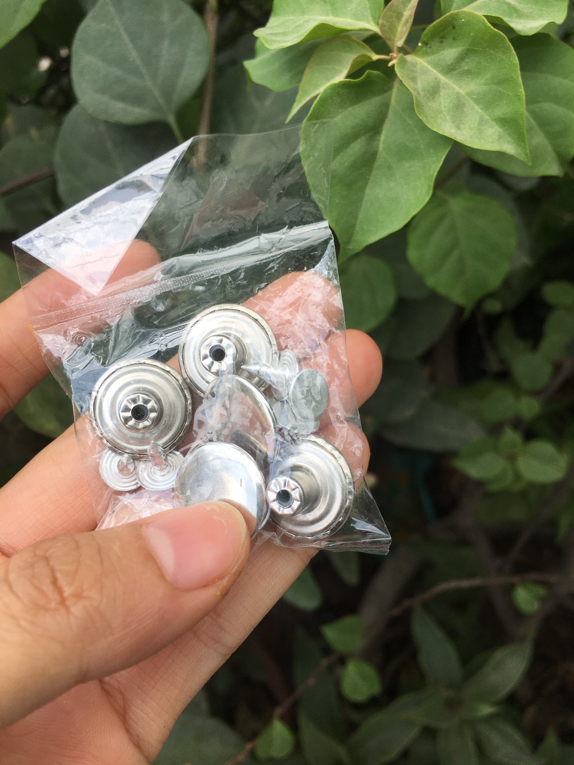 nút quần rin trang trơn  tụ tay mấy chị đống