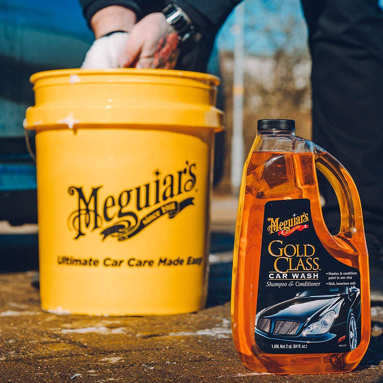 Nước rửa xe có dưỡng Gold Class Carwash - Meguiar's