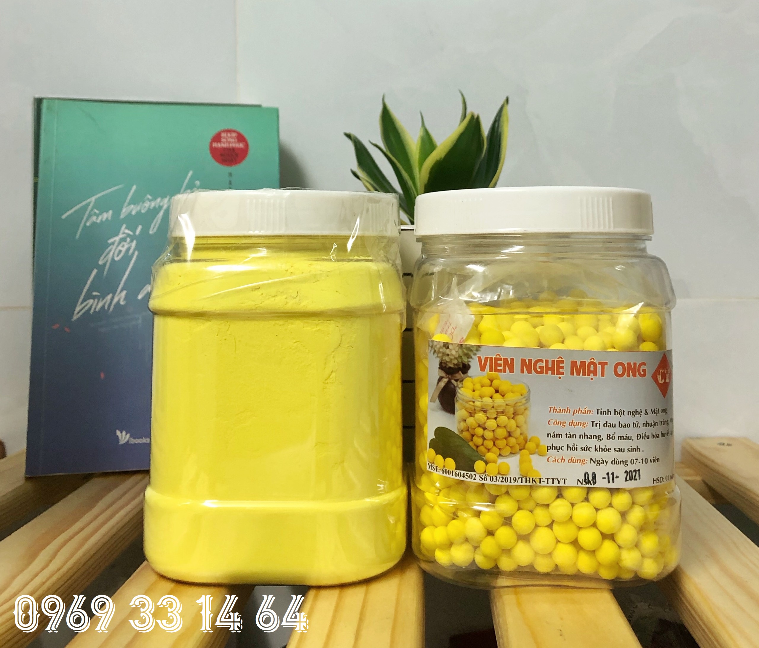Tinh bột nghệ nguyên chất - 100% tự nhiên