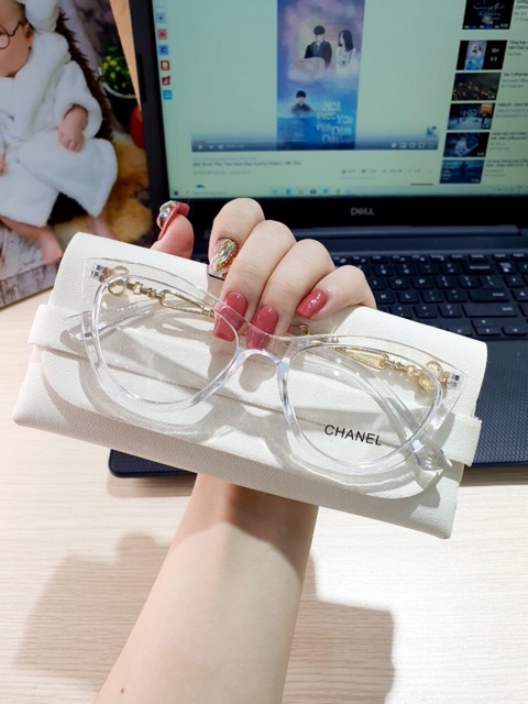 Gọng kính cận mắt mèo 3386
