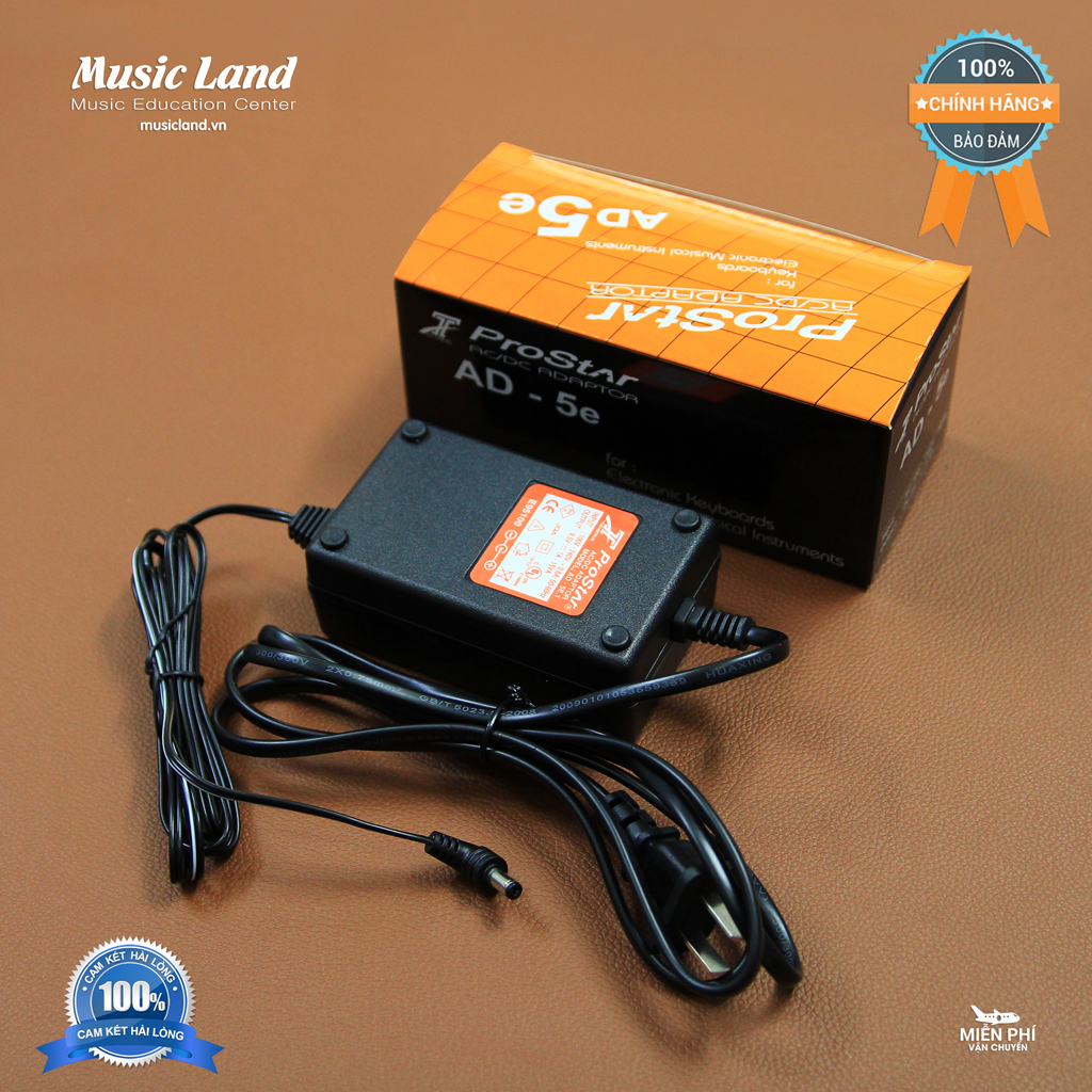 Nguồn Adapter Đàn Organ Casio ProStar AD5 - Chính Hãng