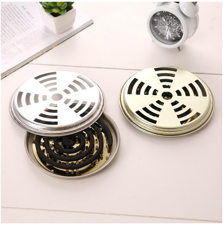 Chống muỗi, diệt muỗi, diệt côn trùng, khay đựng nhang muỗi cao cấp có nắp đậy, an toàn