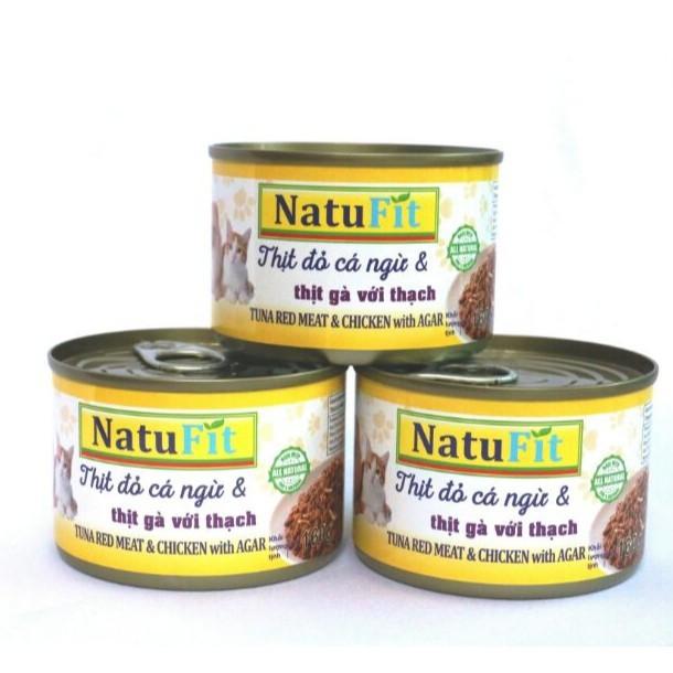 Pate Natufit 160g dùng cho chó và mèo
