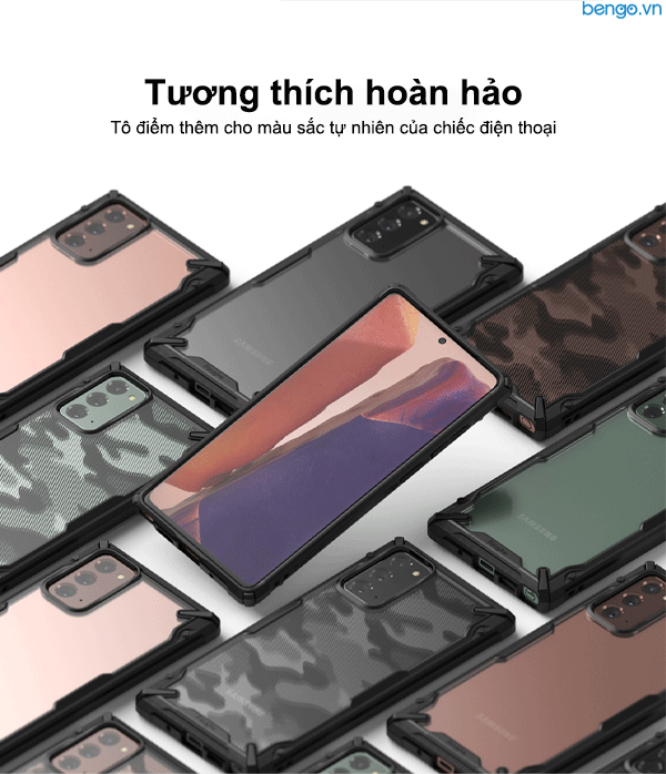 [HCM]Ốp lưng dành cho Samsung Galaxy Note 20 Ringke Fusion X