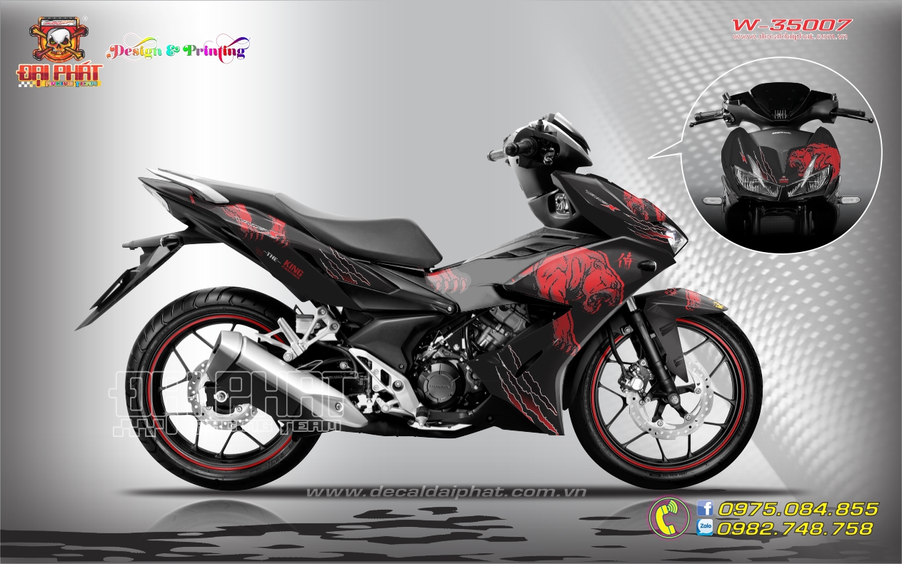 TEM TRÙM WINER X ĐỎ ĐEN