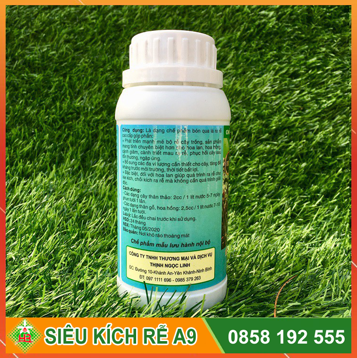 Chế phẩm siêu kích rễ A9 Ngọc Linh