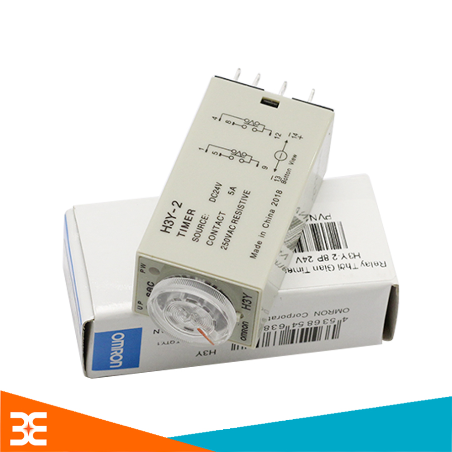 Relay Thời Gian Timer Omron H3Y-2 8P 24V