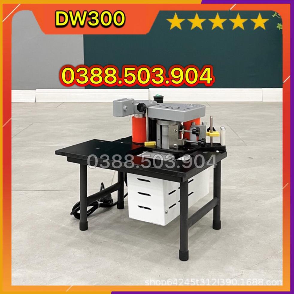 Máy dán cạnh gỗ công nghiệp DW300 ( tặng keo và dao gọt cạnh )