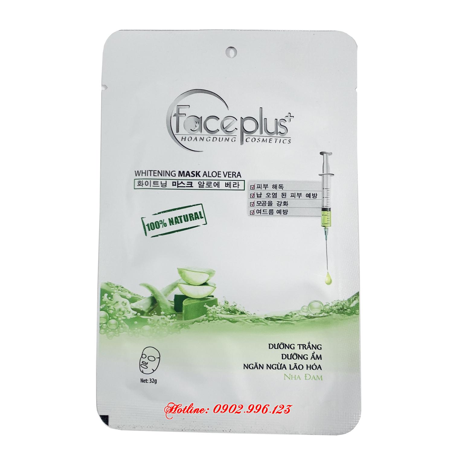 Mặt nạ chiết xuất từ Nha Đam FacePlus+