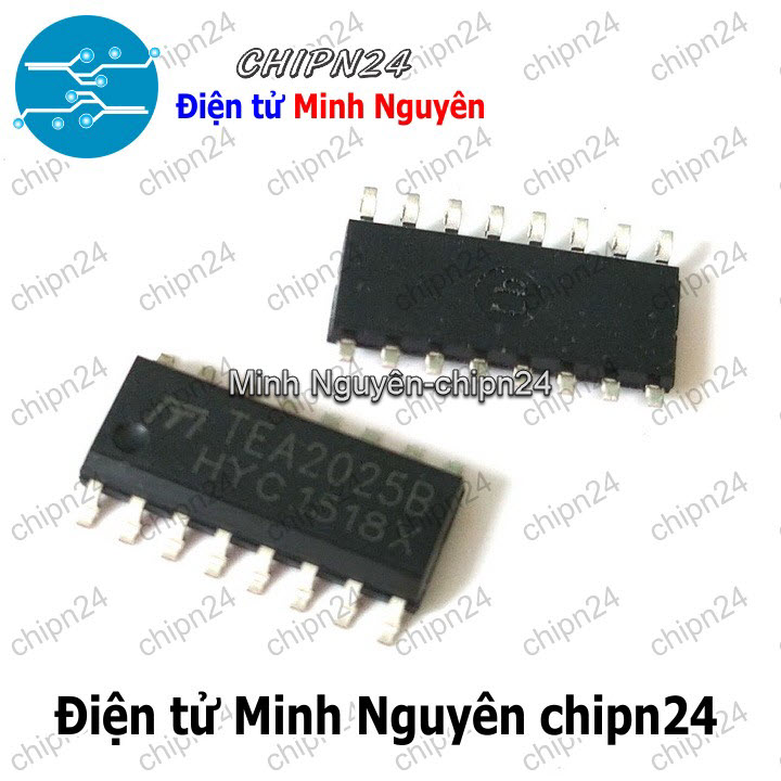 [2 con] (SOP) IC Dán TEA2025 SOP-16 (SMD) (TEA2025B 2025) - HH004557