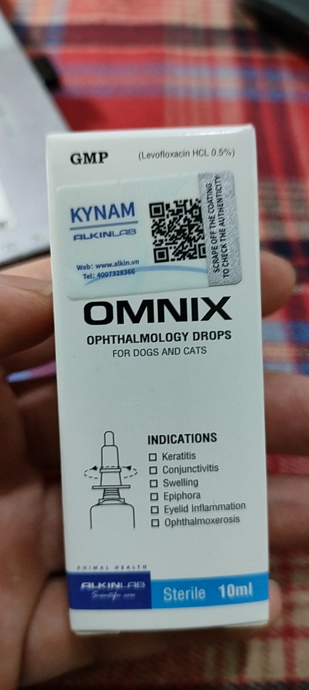 NHỎ MẮT OMNIX CHO THÚ CƯNG