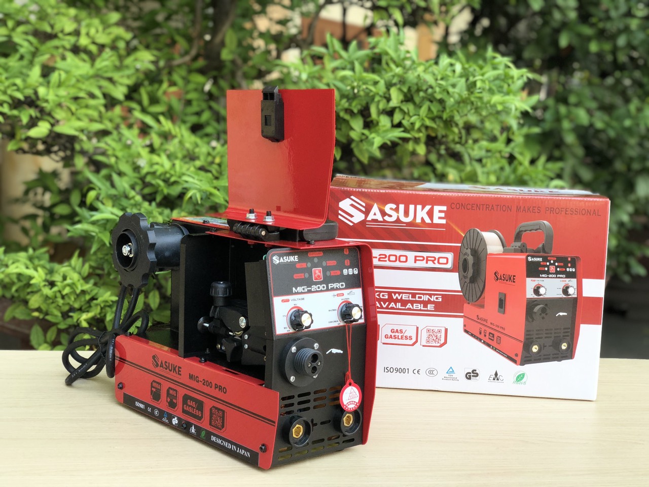 Máy hàn MIG 5 chức năng full bộ phụ kiện