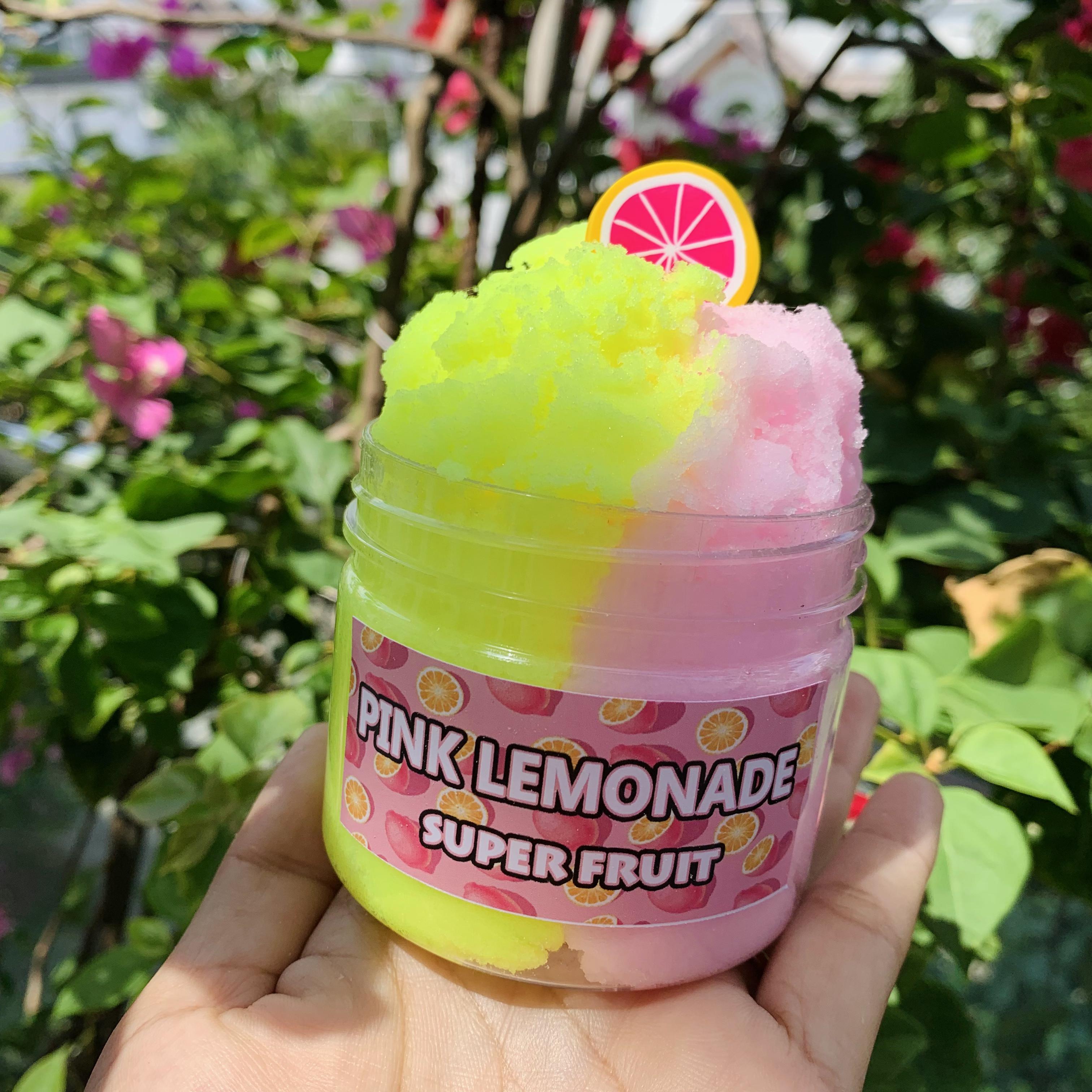 Pink Lemonade Fruit Cloud Slime - Chất Nhờn Slime Mây Cao Cấp Giúp Thư Giãn