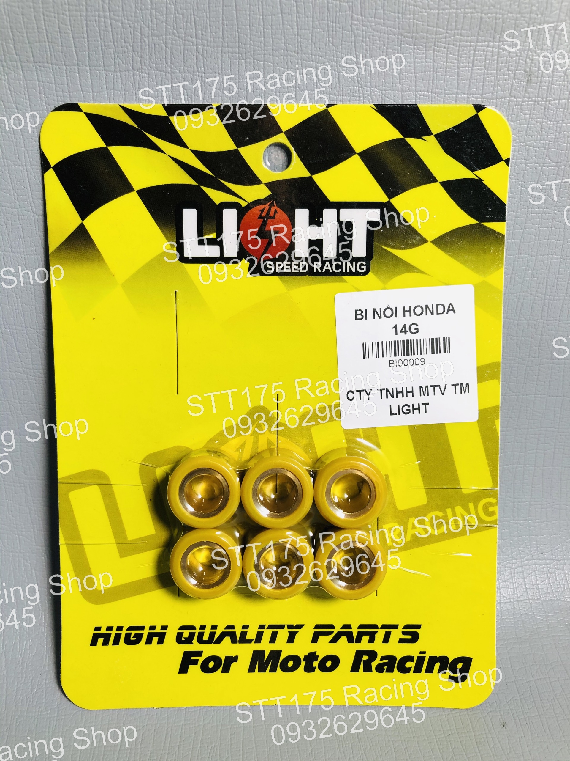Bi nồi LIGHT Vario 125cc / 150cc ( 14 gram )
