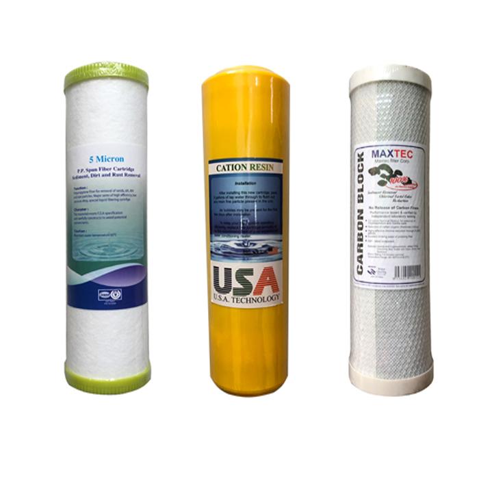 Bộ 3 lõi loc nước 10inch