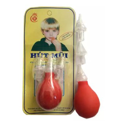 Hút Mũi Quả Bóp Cao Su Cho Bé