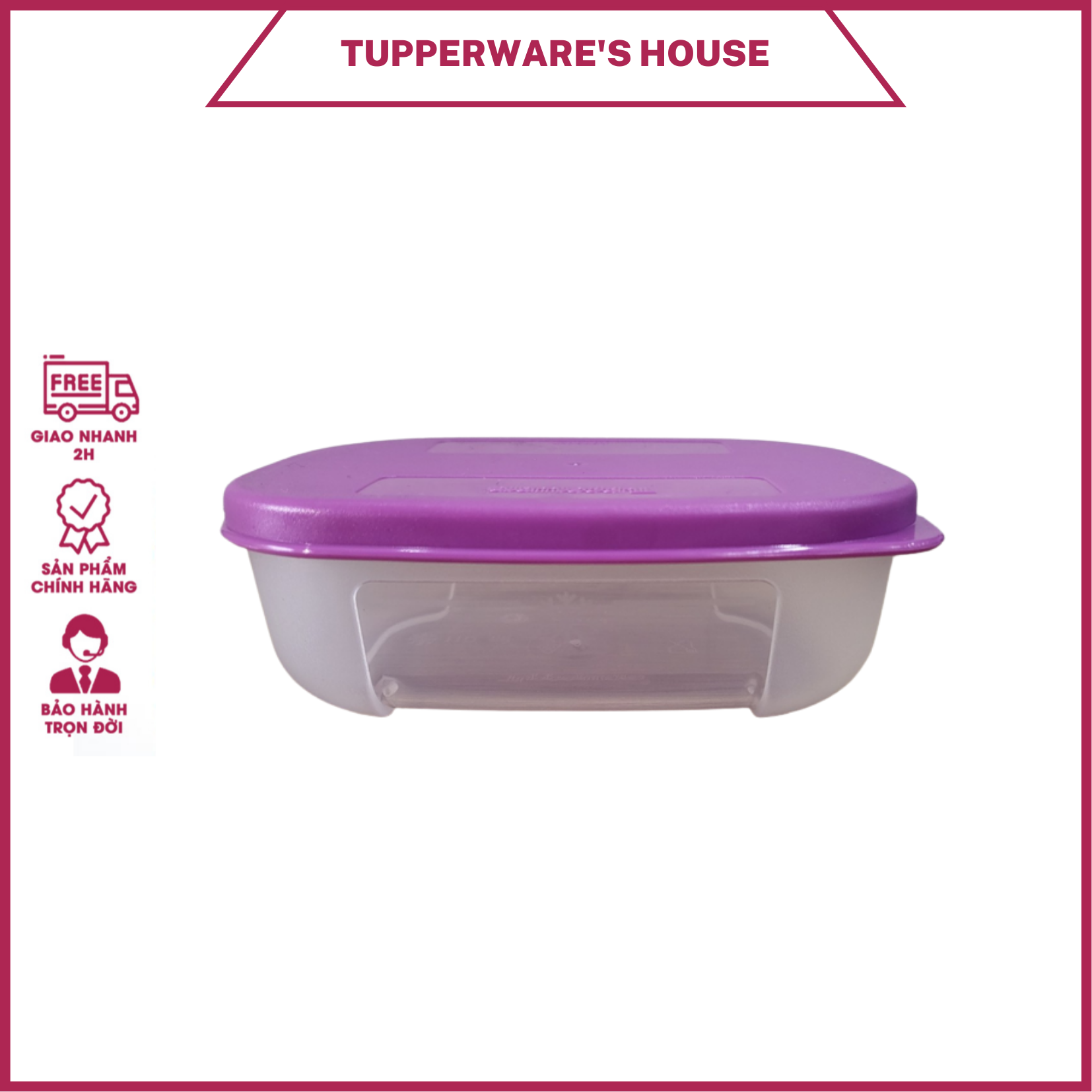 Hộp trữ đông Tupperware Mini 140ml (1 cái màu ngẫu nhiên)