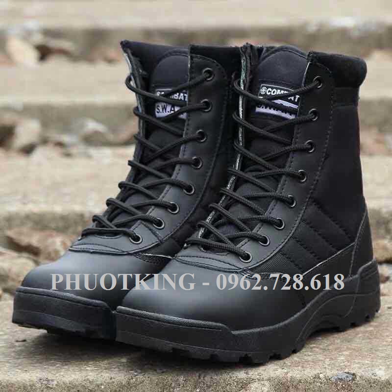 Giầy SWAT cao cổ phong cách chiến thuật