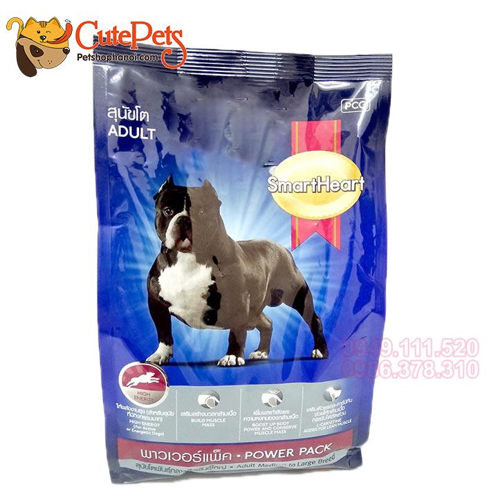 Thức ăn Smart Heart Power Pack Puppy 1kg Dành cho chó