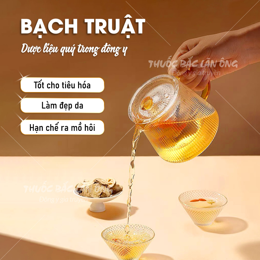 Bạch Truật Nguyên Chất 100g (Hàng SạchThơm)