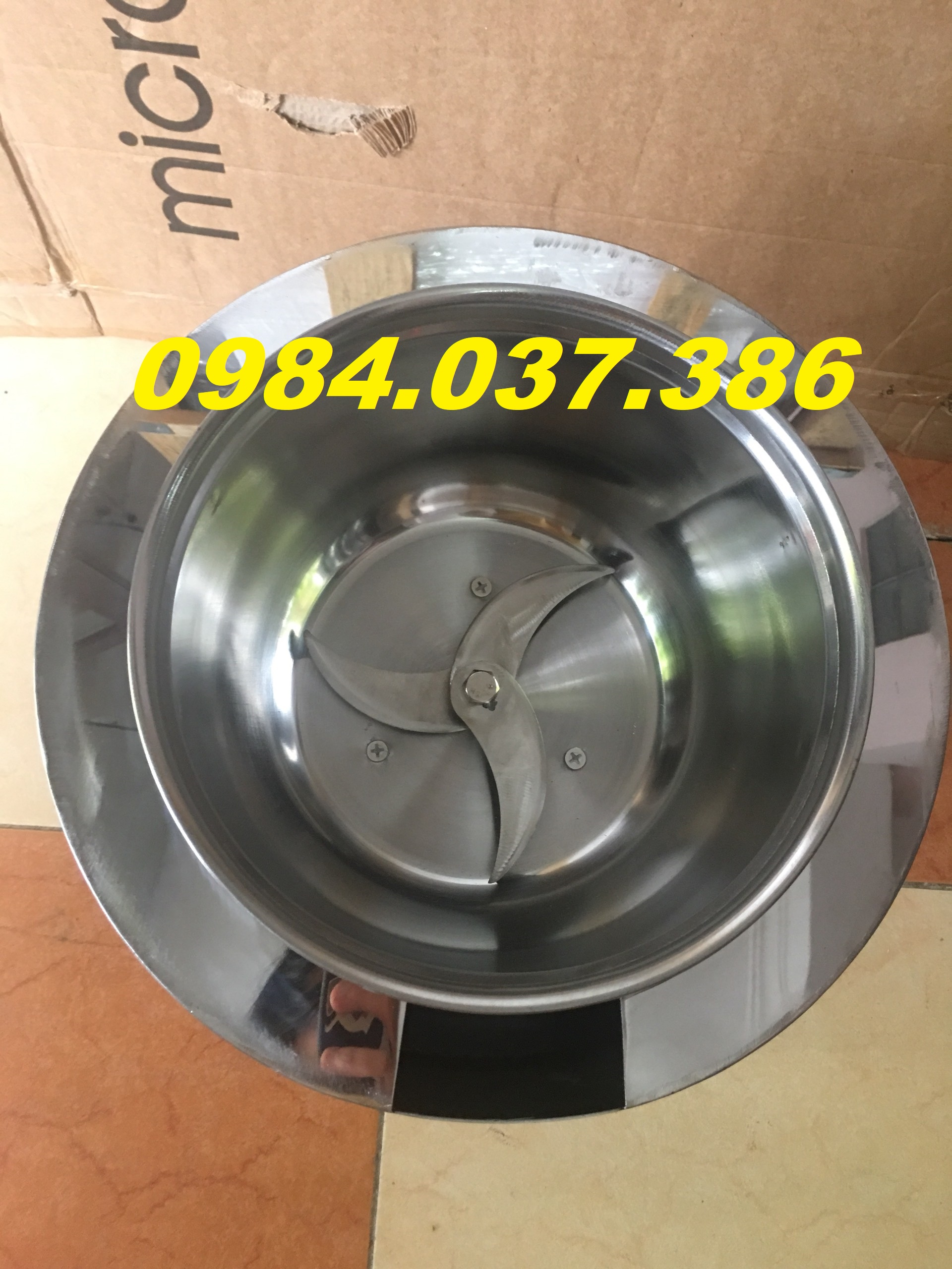Máy xay giò chả 2kg có bao đá