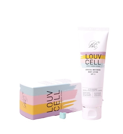 Kem Dưỡng Trắng Louv Cell Crystal Whitening Body Lotion