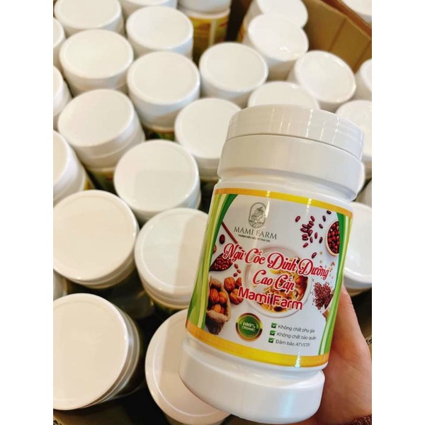 Bột ngũ cốc Mami Farm hộp 500g