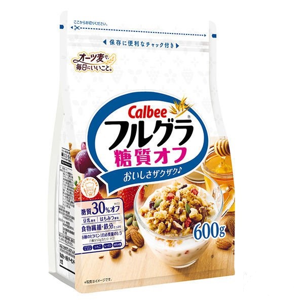 Ngũ cốc Calbee Hổn hợp nhiều vị 600g ít đường trắng