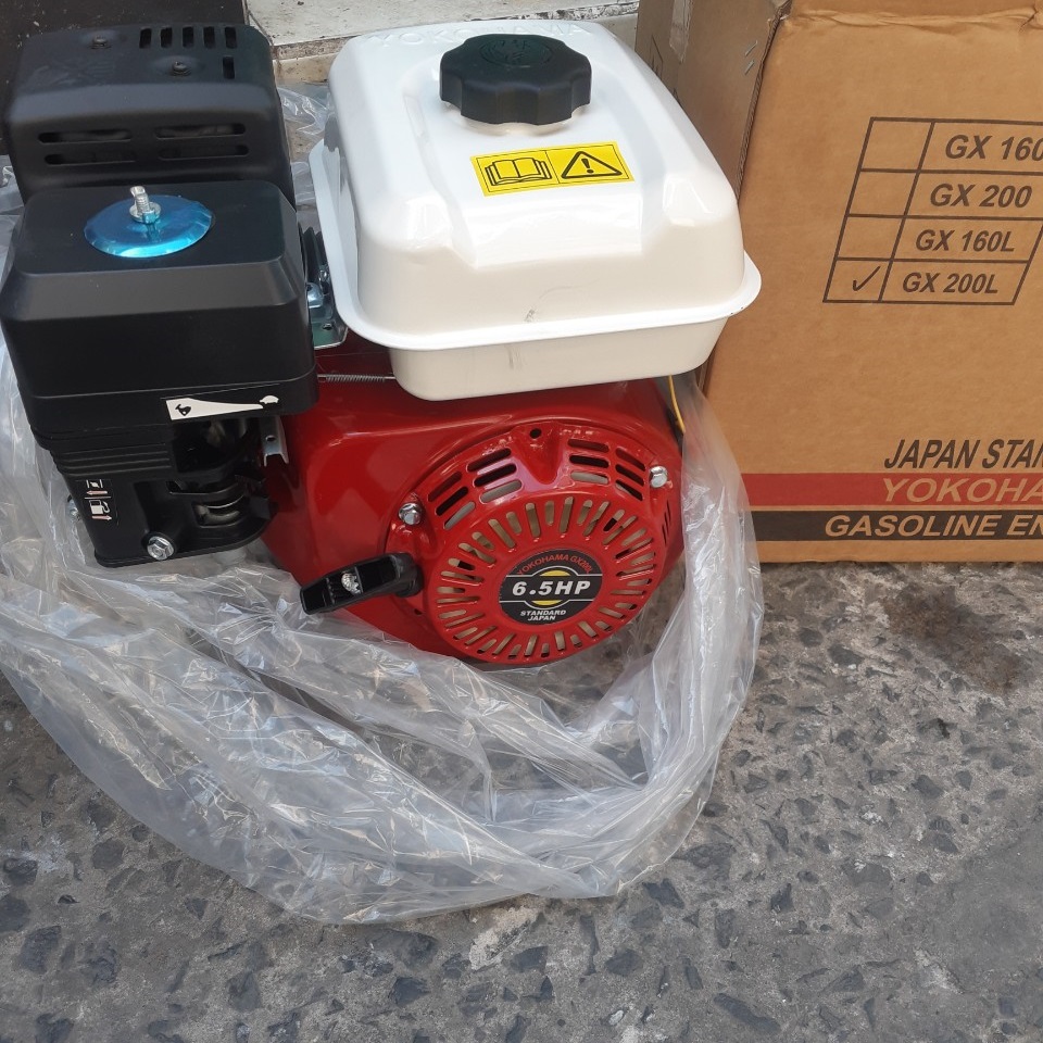 Động Cơ xăng Yokohama 6,5hp Trục Thẳng
