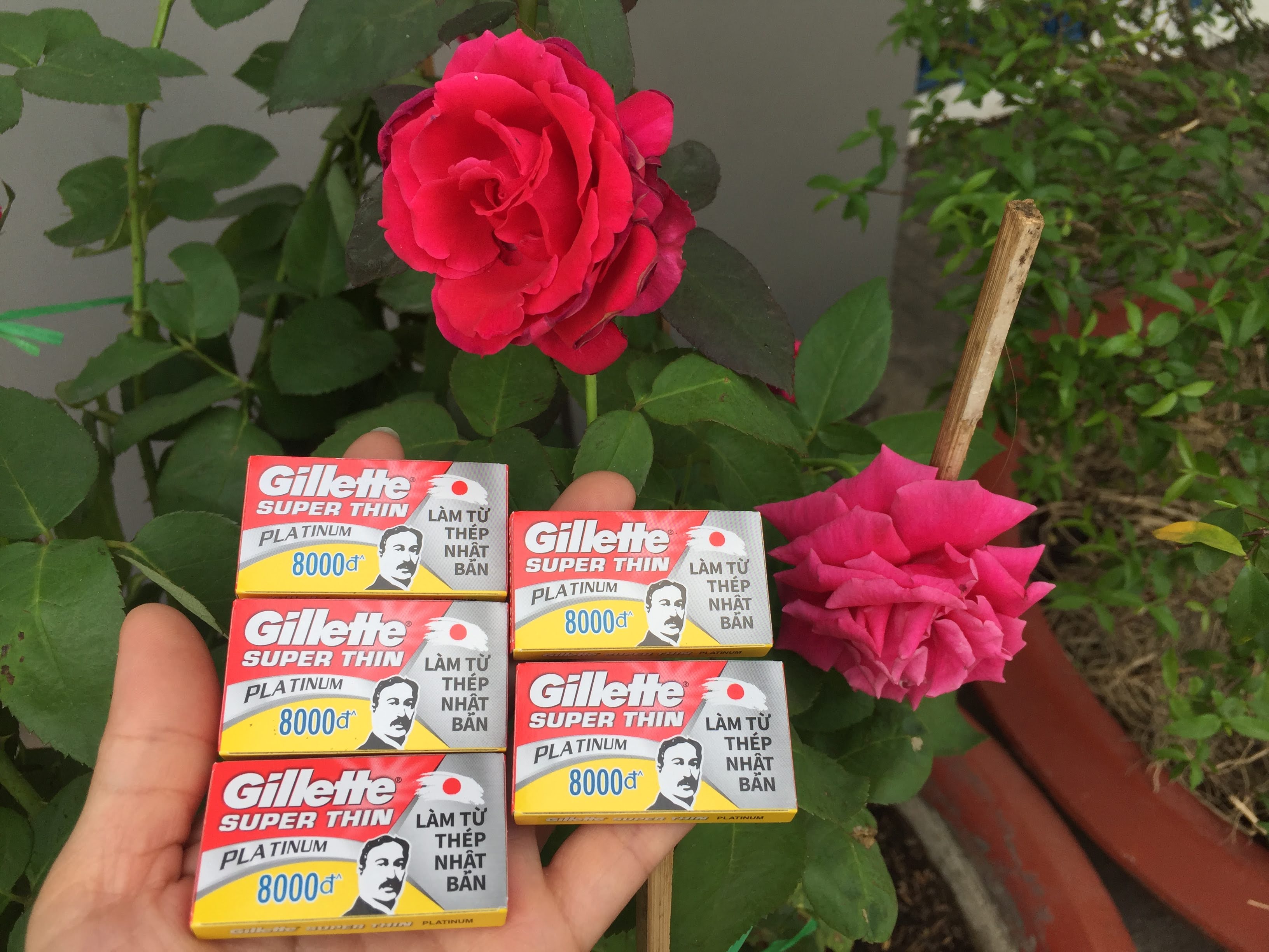 Vỉ dao lam Gillette siêu bén 100 lưỡi