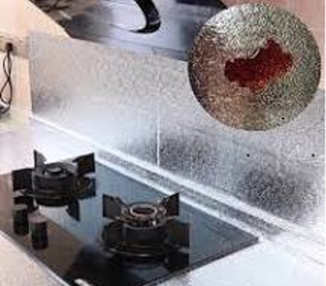Cuộn 3 Mét Decal Giấy Dán Bếp Tráng Nhôm Cách Nhiệt (3 Mét Dài x 0.6 Mét Rộng)