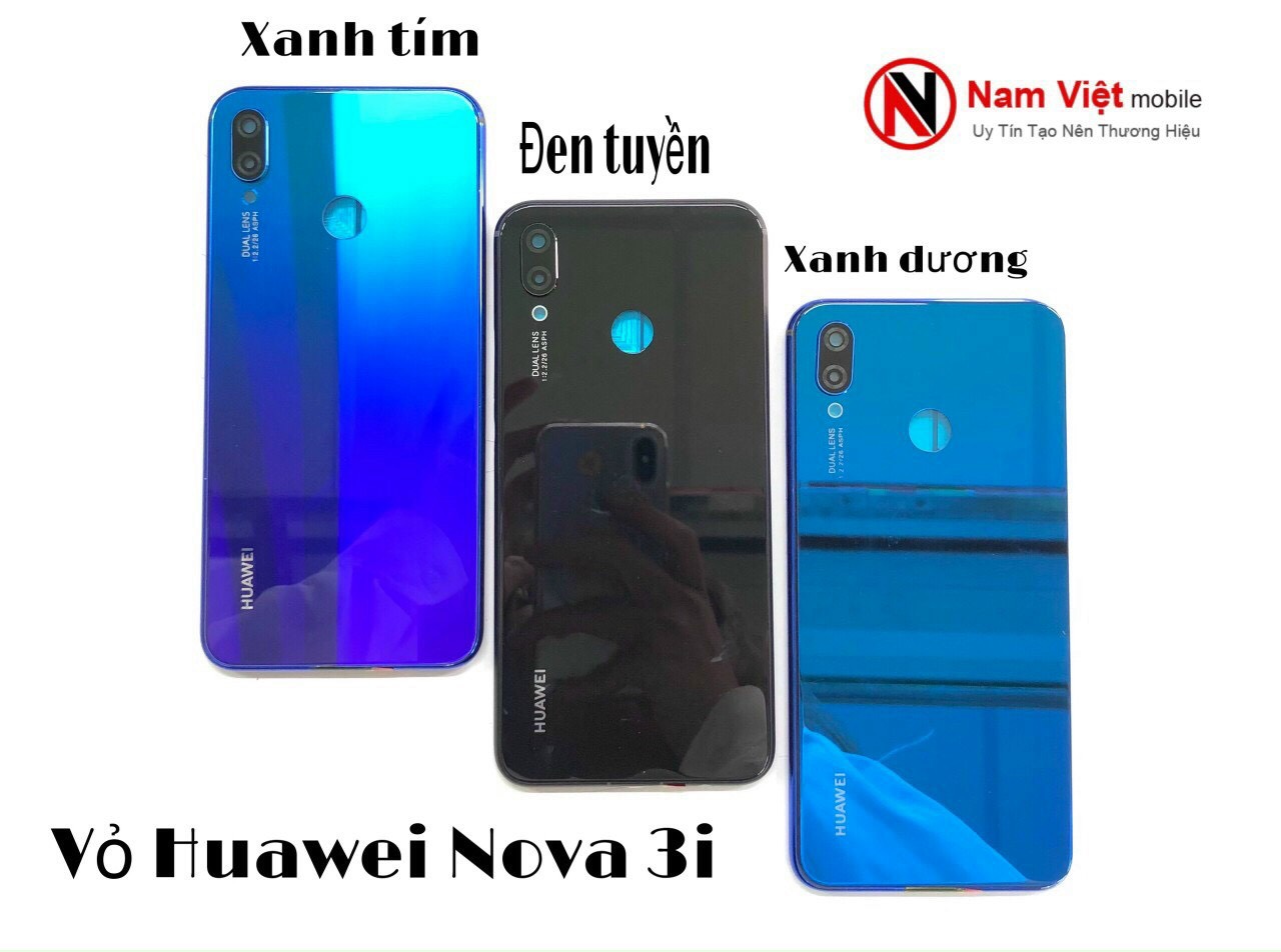 VỎ SƯỜN + KHUNG MÀN HÌNH HUAWEI NOVA 3i ZIN