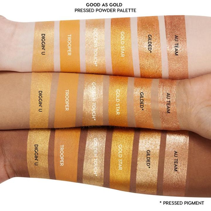 Bảng màu mắt Colourpop Good as Gold 12 ô