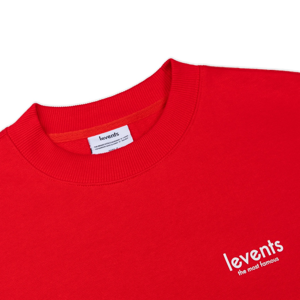 LUCKÁo Sweater Levents Basic/ Red