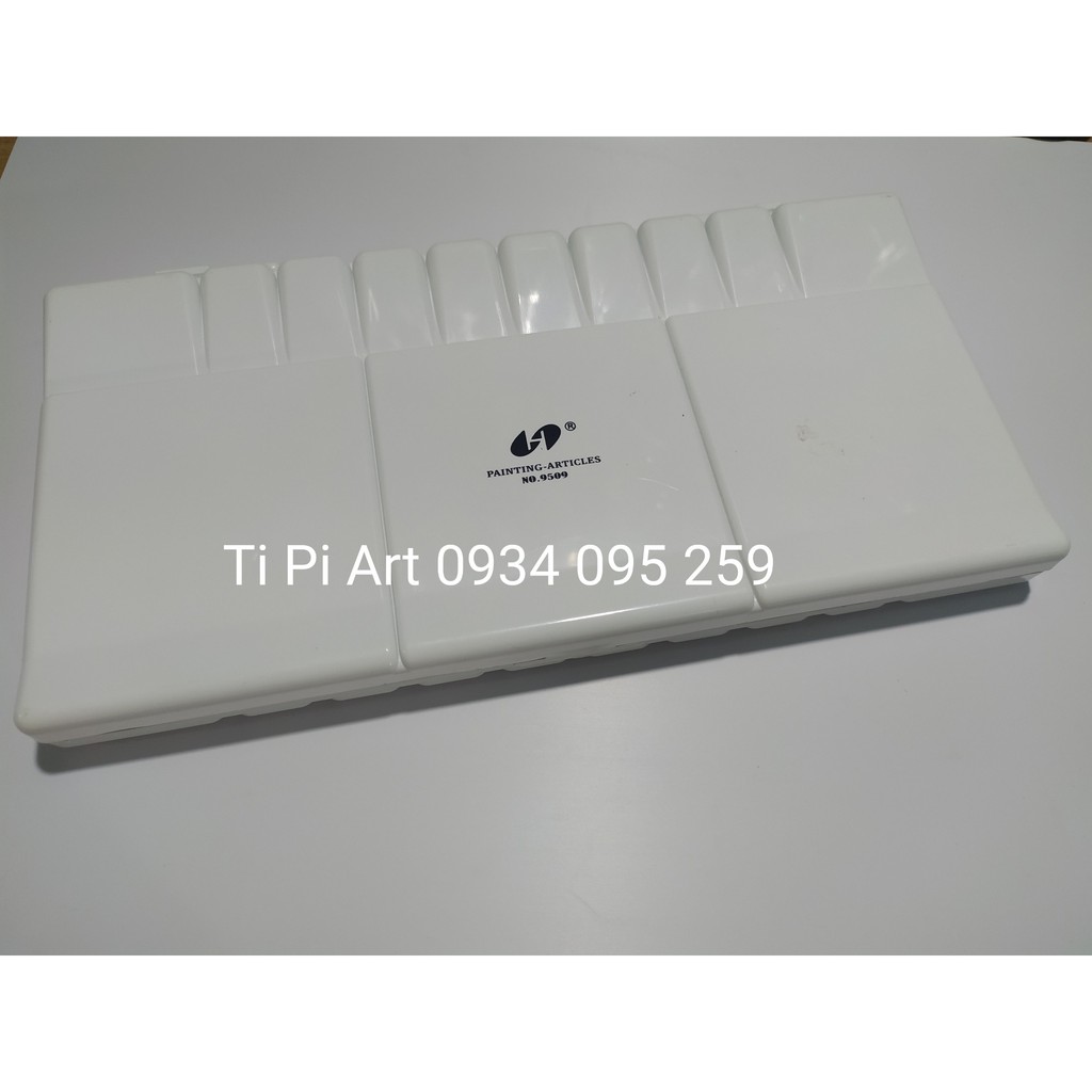 Vĩ pha màu đôi, Pallet pha màu đôi, Đóng/gấp lại được