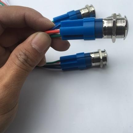 Công tắc Led 16mm On-Off.Chống nước tuyệt đối