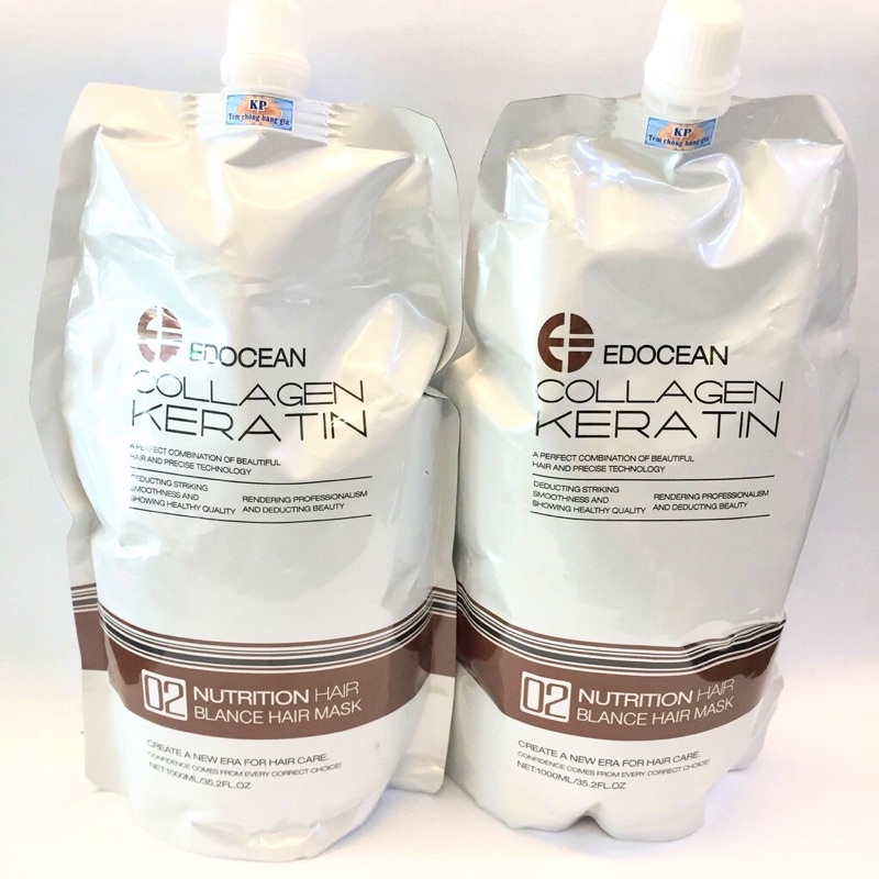 COLLAGEN KERATIN EDOCEAN HAIR STEAM OIL 1000ML