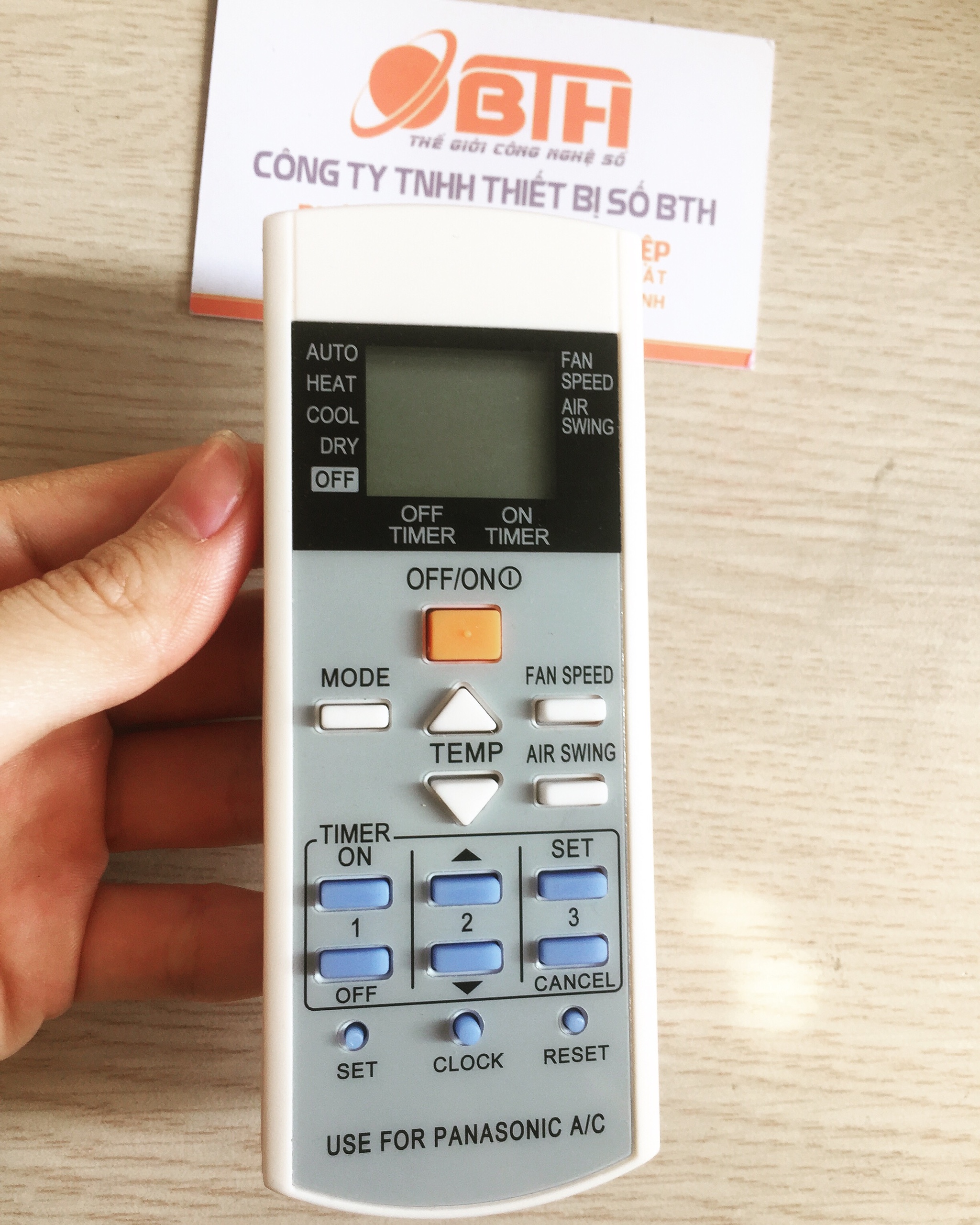 Điều khiển  điều hòa Panasonic