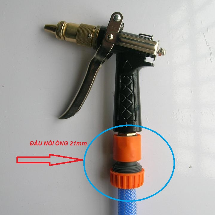 NỐI ỐNG NƯỚC NHỰA MỀM PHI 21mm RA ĐẦU KHỚP GÀI CHUẨN 16mm. TH 701.558