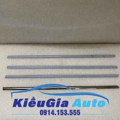 Nẹp mạ chân kính ngoài Daewoo Gentra