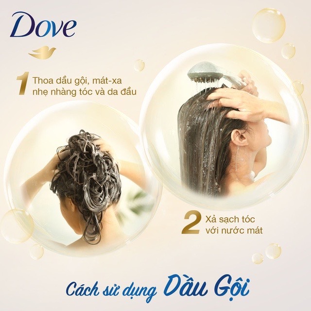 [HCM]DẦU GỘI DOVE PHỤC HỒI HƯ TỔN
