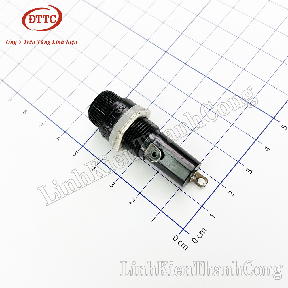 Vỏ cầu chì ống 6x30mm