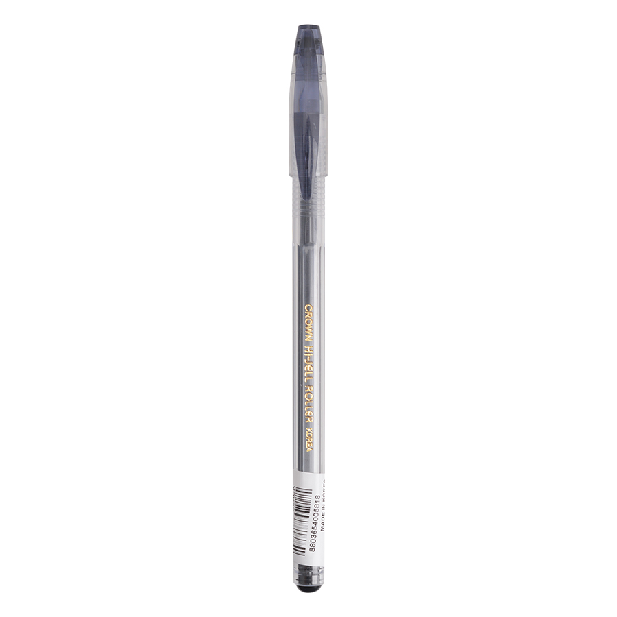Bút Gel Crown HJR - 500N Đen