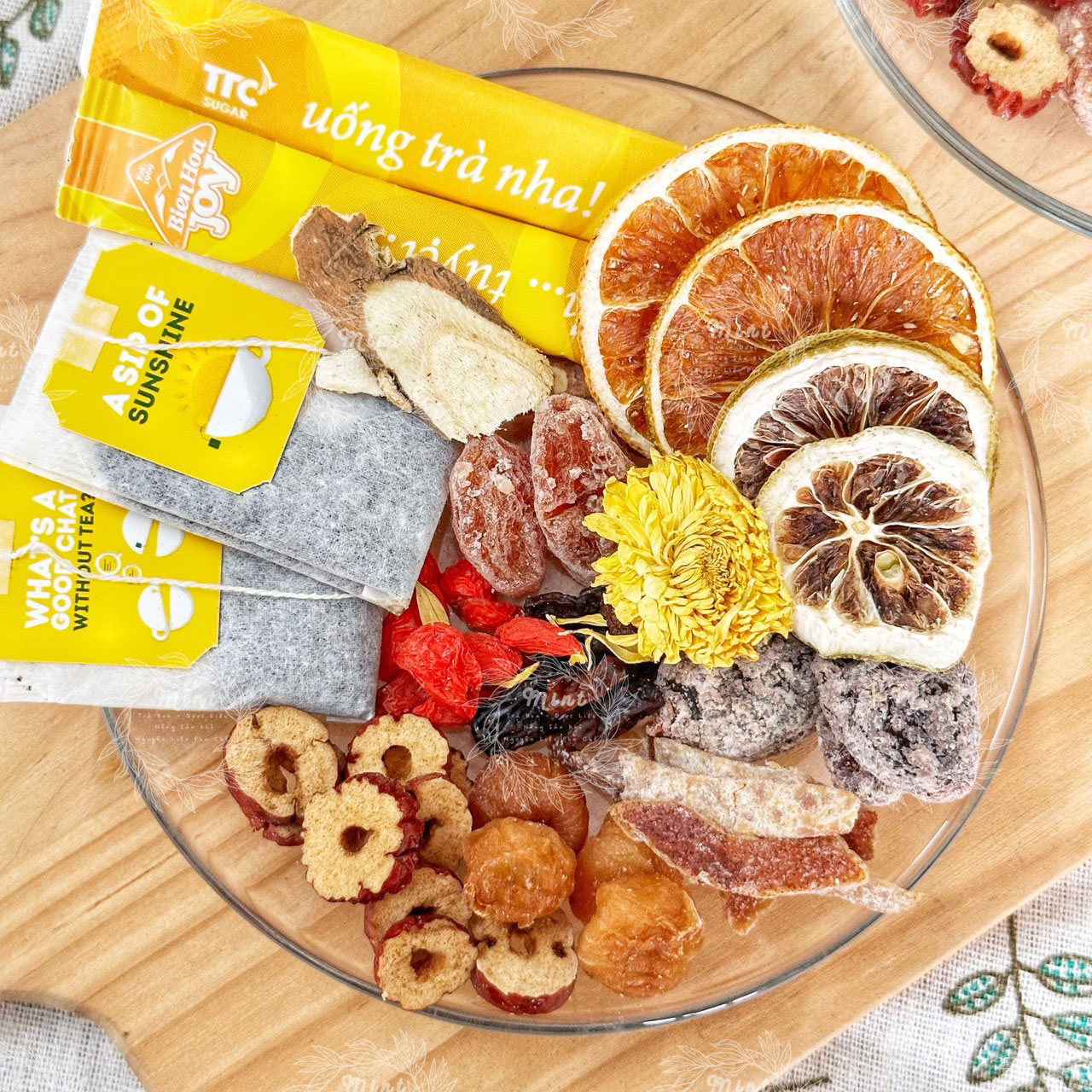 Tra lipton thảo mộc 12 vị - hộp 5 set