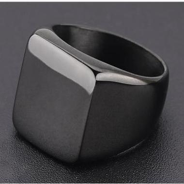 Nhẫn Trơn Bóng Titan Dùng Bền Màu Không Đen- Đủ Màu Lựa Chọn
