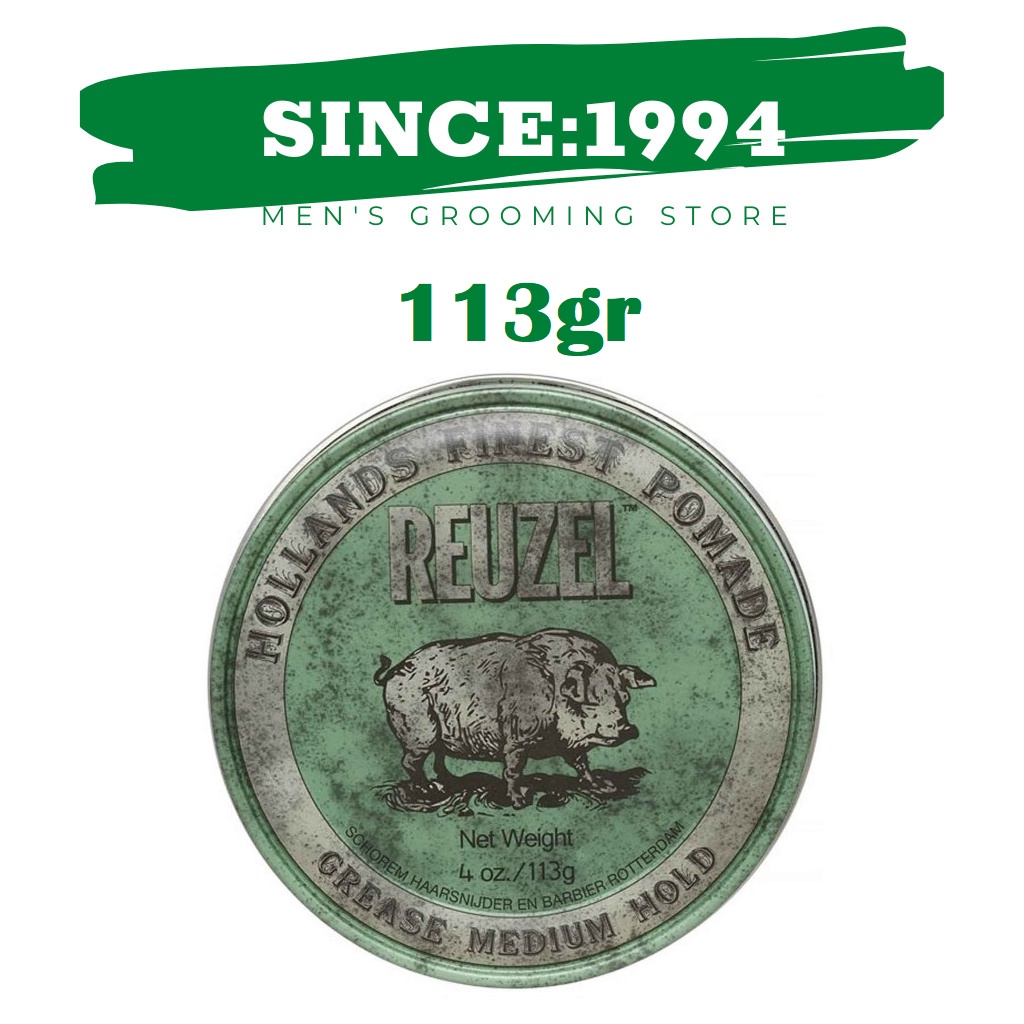 Sáp vuốt tóc Reuzel Green Pomade
